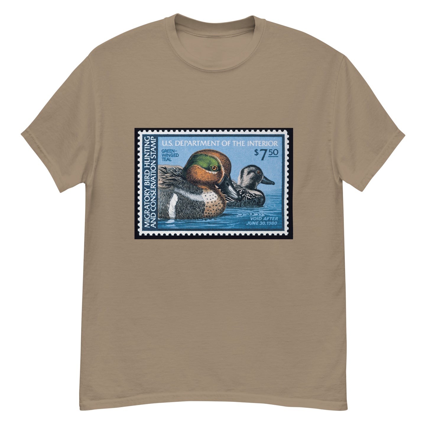 '79 Green Wing Teal- Front Print