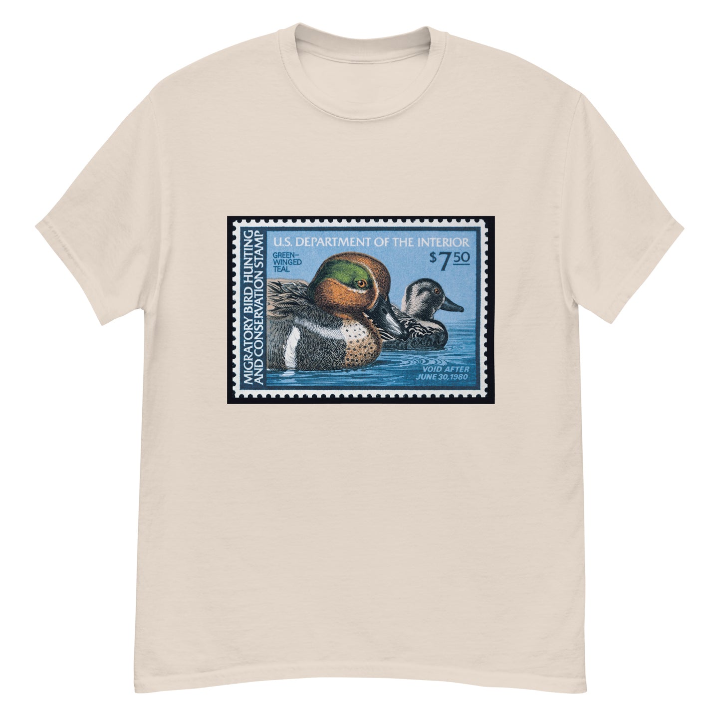 '79 Green Wing Teal- Front Print