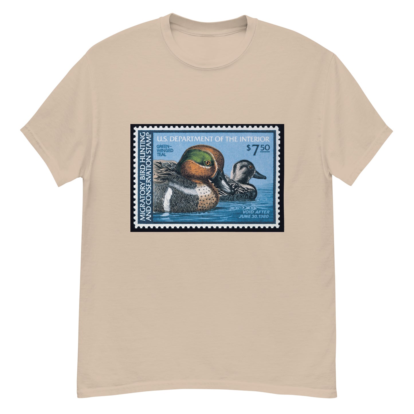 '79 Green Wing Teal- Front Print
