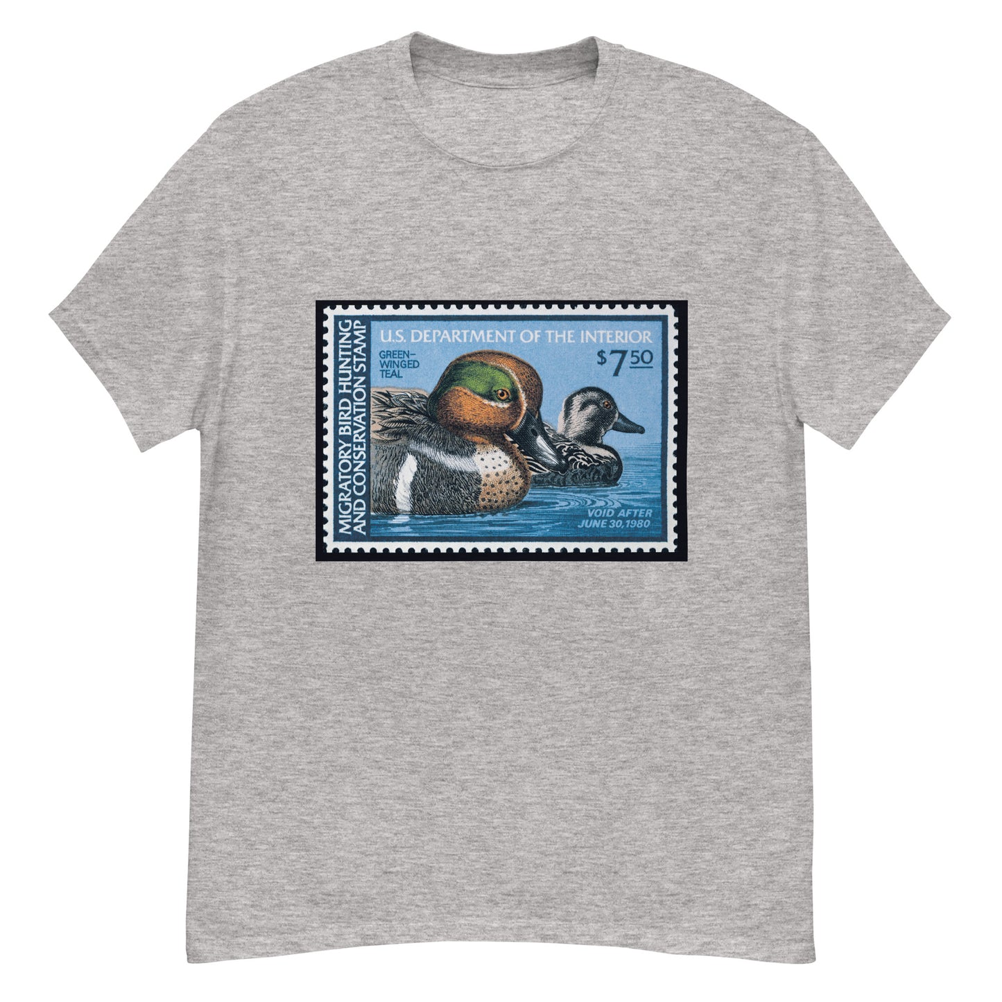 '79 Green Wing Teal- Front Print