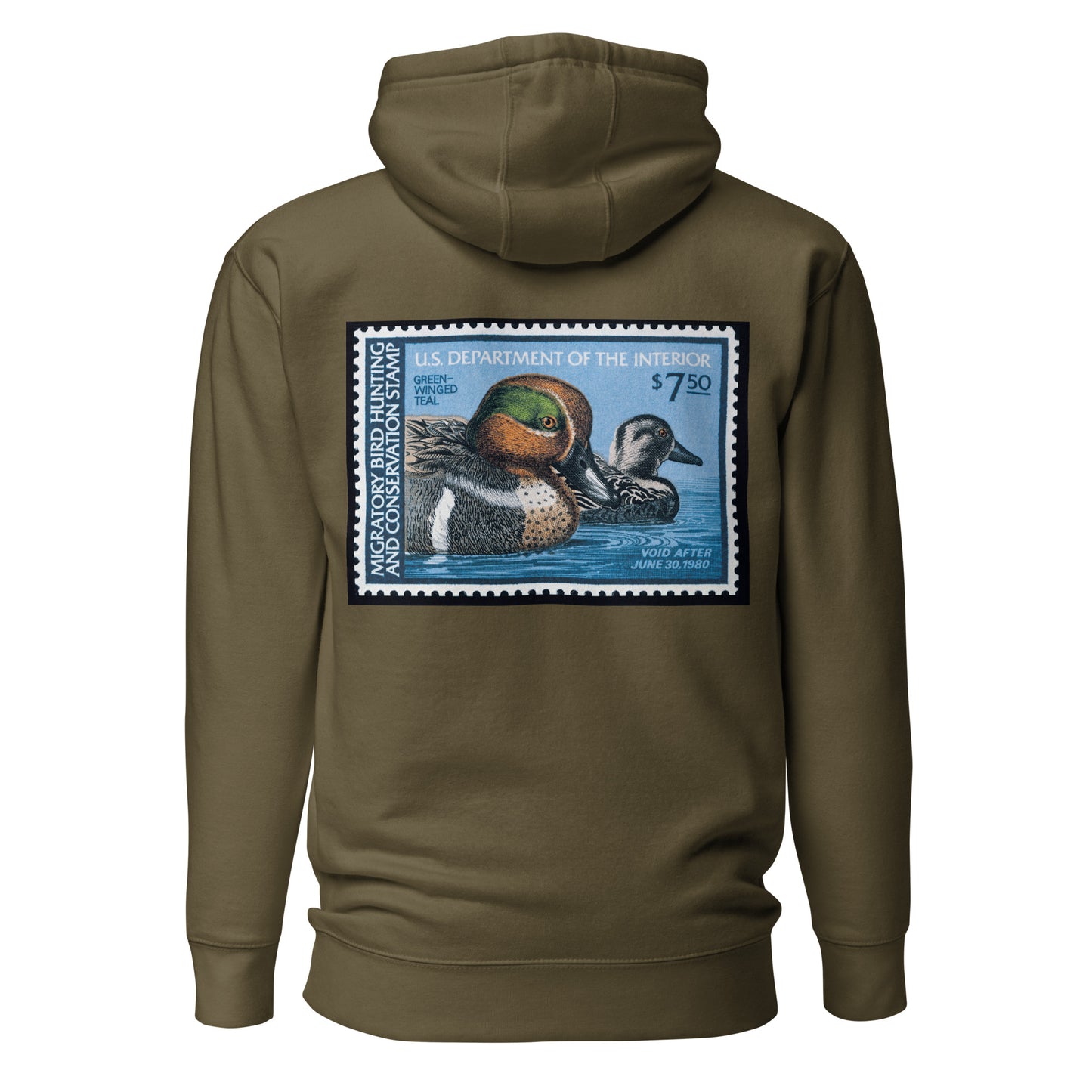 '79 Green Wing Teal Hoodie