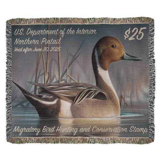 '24 Pintail Woven Blanket