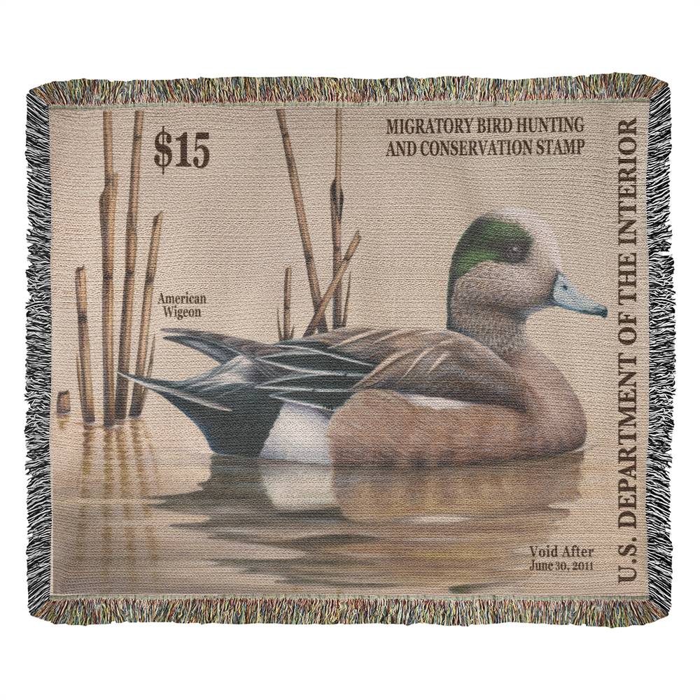 '10 Wigeon Woven Blanket